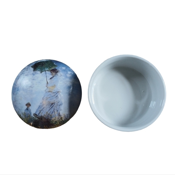 The Artis Orbis- Goebel Trinket DishvClaude Monet Ceramic Novelty Collectible - Picture 4 of 8